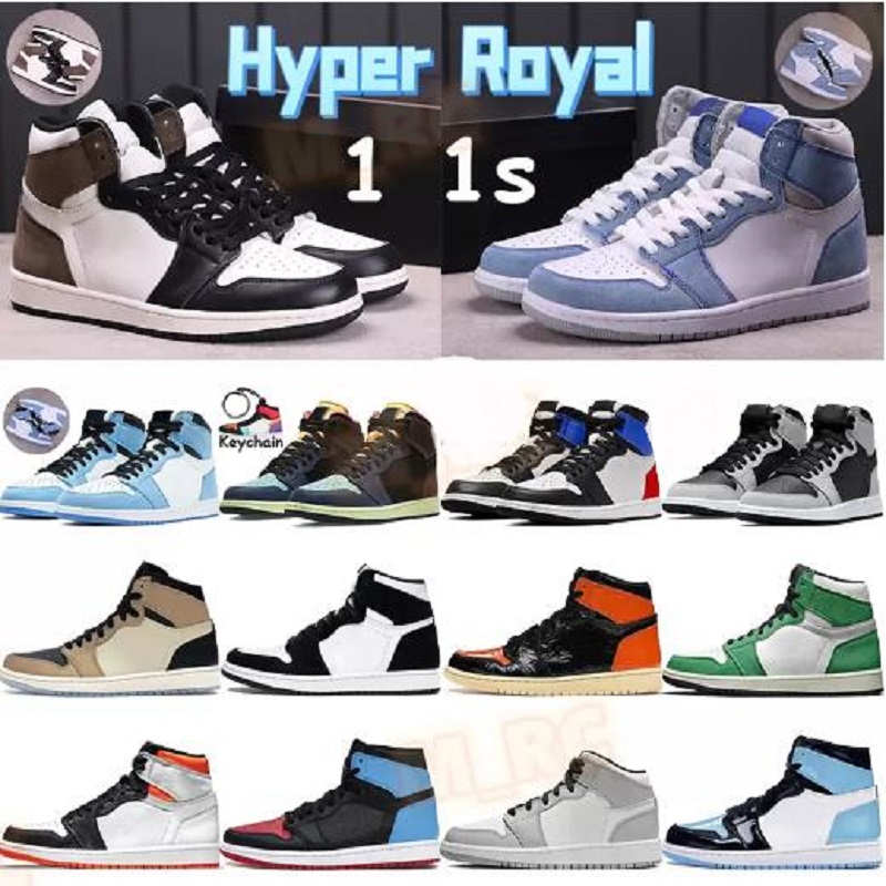 

Jumpman Hyper royal 1 1s basketball shoes men sprots trainers university blue UNC twist SP top 3 lucky green shadow silver toe chicago high