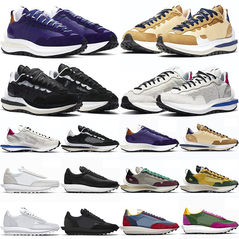 

VaporWaffle Running Shoes Men Women LDWaffle Sesame Dark Iris Tour Yellow Villain Red mens Trainers Top Quality Sports chaussure Sneakers Size 36-45, #14 obsidian 36-45