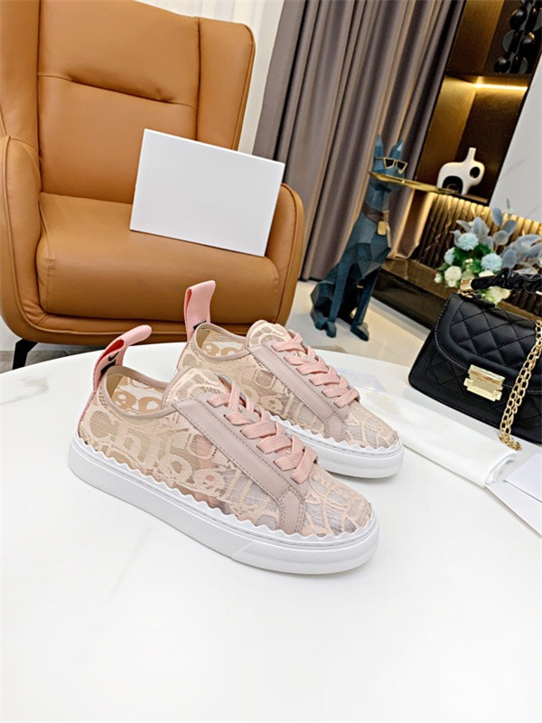 

2021 Designer Casual Shoes Sneakers Womens High Low Top Technical Canvas Leather bee Classic Luxurys Trainers size35-41, Choose the color
