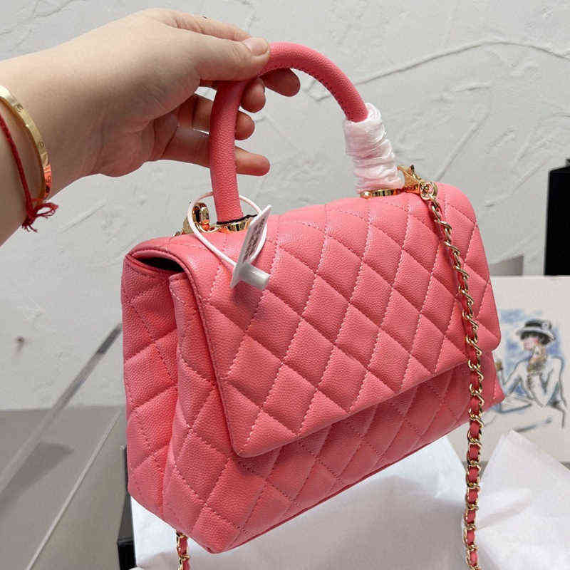 

Women Bag 21 New Shoulder Ladies Messenger Luxury Designer Female Purse Coco Handle 22cm