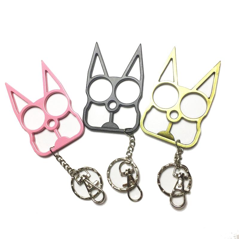 

Keychains Keychain For Women Girls Cute Cat Fashion Trinket Car Key Chain Ring Female Pendant Protect Survive