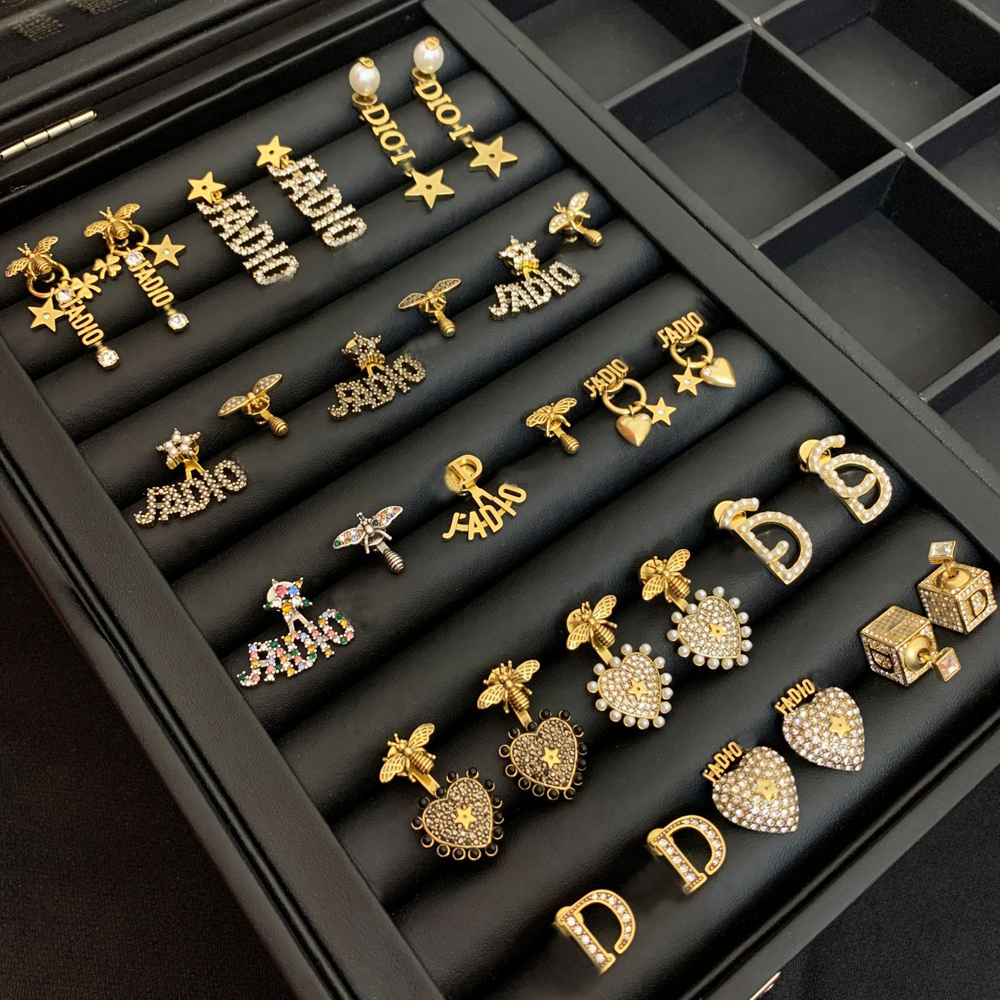 

Fashion Charm earrings with letter for women party wedding lovers gift jewelry engagement