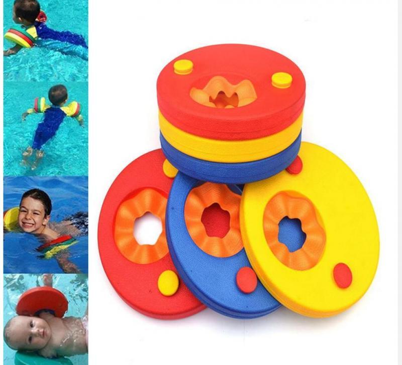 

Life Vest & Buoy Child Swimming EVA Inflatable Ring Kid Armbands Pool Float Circle For Kids Children Water Sleeve