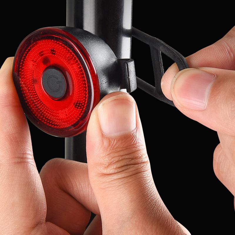 

Bike Lights 2021 Bicycle Rear Light 3LED With Battery Waterproof Rainproof Strong Light-flashing MTB Safety Warning Lamp Accessories