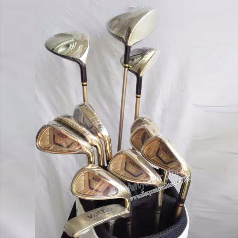 

Complete Set Of Clubs Golf KATANA VOLTIO HI IV Drive+fairway Wood+irons+Putter Graphite Shaft Headcover Free