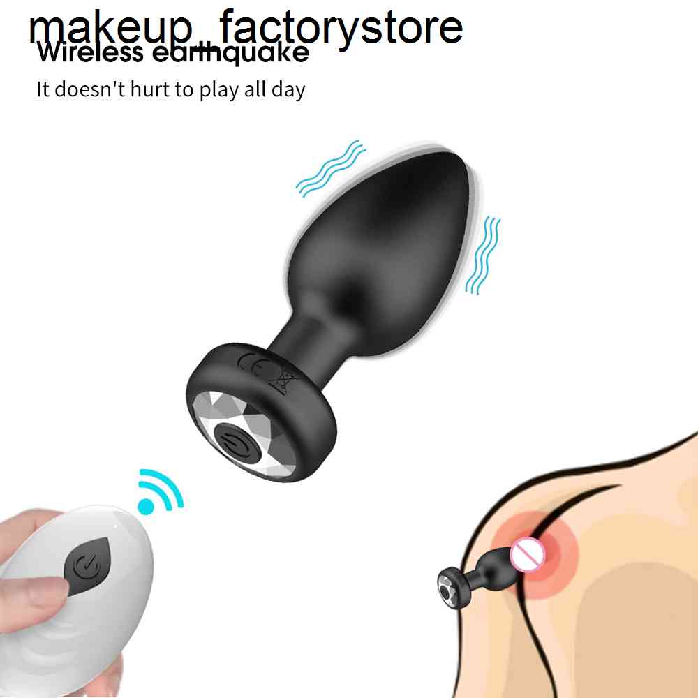 Massage Vibrator Plug Anal Female Vibrators Male Wireless Prostate Anus Portable Gay Sex Toys Waterproof Massager Couple 10 Modes-image-735393141