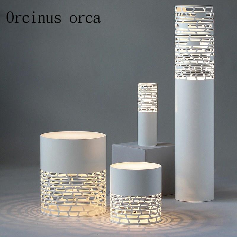 

Floor Lamps Modern Minimalist Lamp Living Room Bedroom Storage Hollow Carved Nordic Creative Sofa Bedside Table
