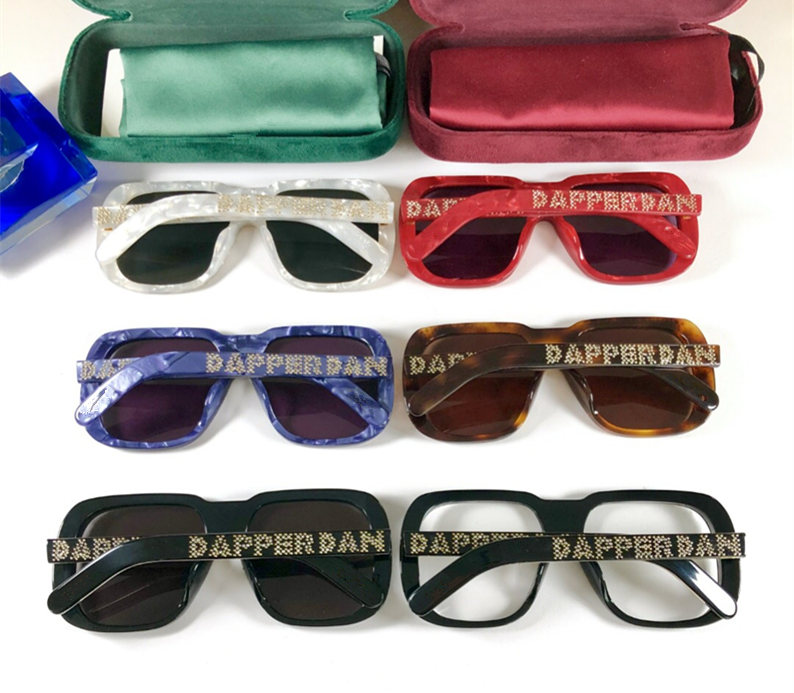 

Quality 0427S Sunglasses Protection Design Women Diamond Stones Frame Square 0427 With Eyewear Top Wholesale-Designer Glasses UV400 For Vexm