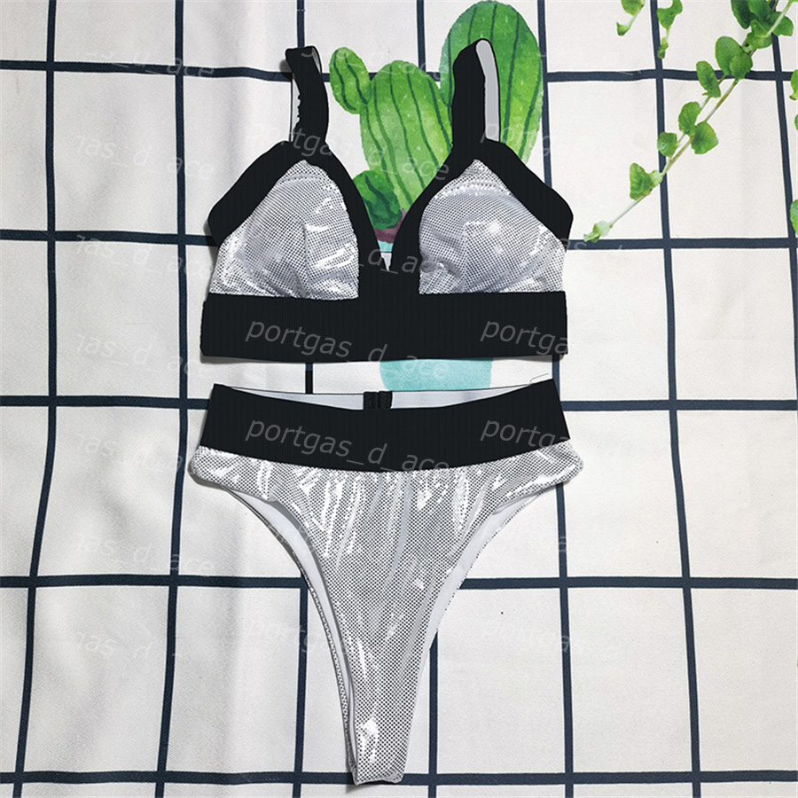 

Silver Sexy Split Bikinis Womens Fashion SpasHG Pool Beach Bra Briefs Trendy New Arrived Bathing Suit