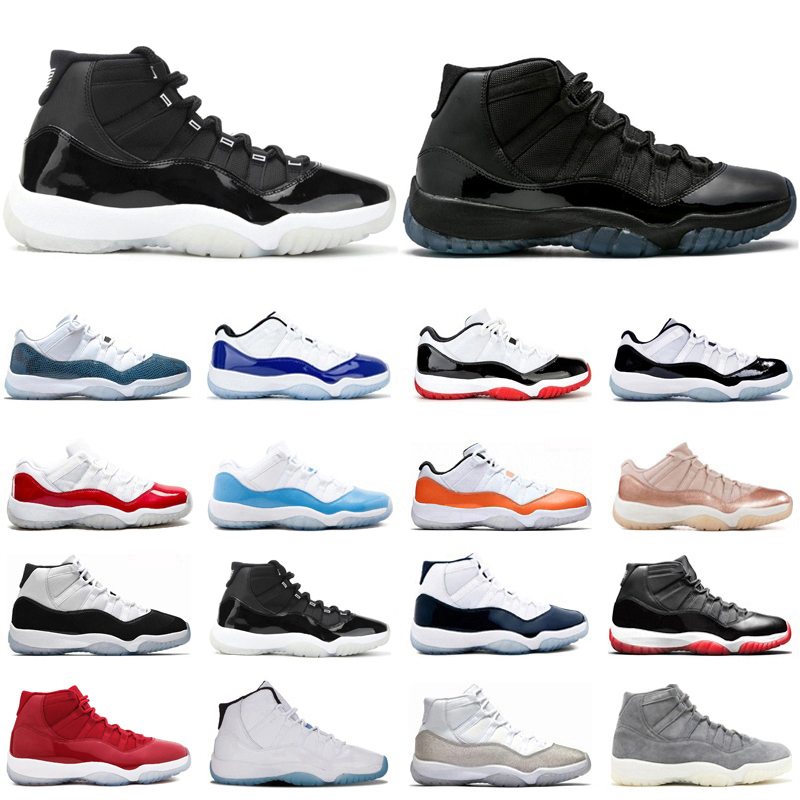 

Nike Air Jordan Retro 11 Men Women 11s Jumpman Basketball Shoes Jubilee 25th Anniversary Legend Blue Space Jam Concord 45 Mens Trainers Sport Sneakers
