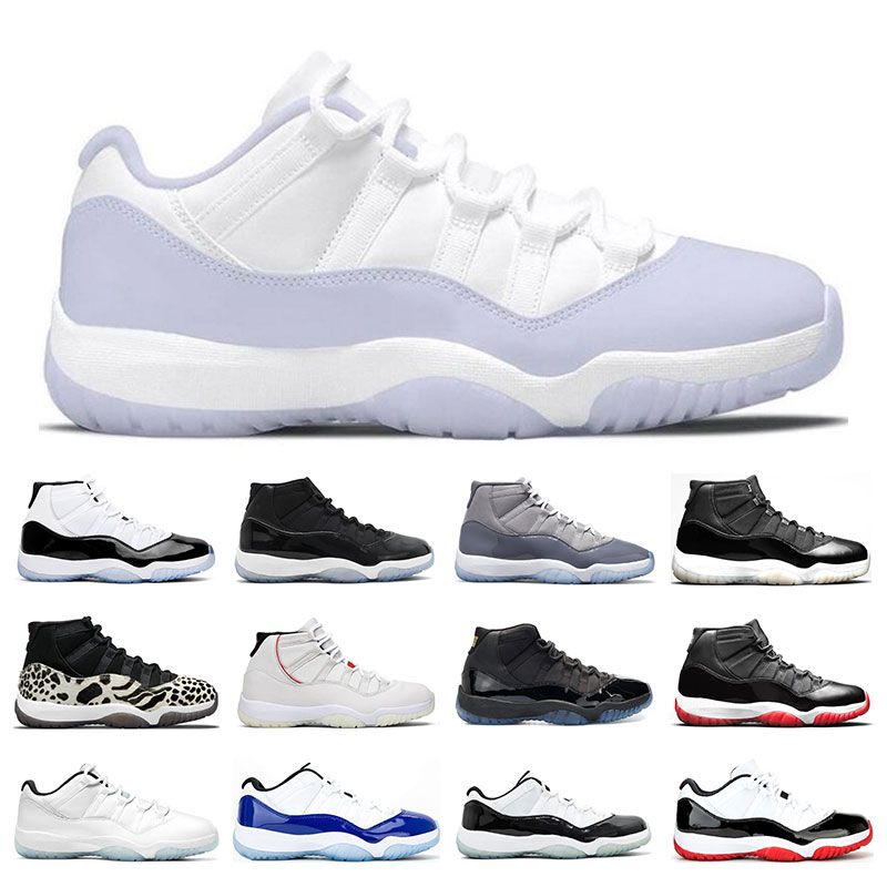 

Pure Violet Mens Basketball running Shoes 11s Legend Blue Bred 25th Anniversary Concord Cool Grey Gamma Cherry 11 low womens sports sneaker trainers, 26 rose gold 36-40