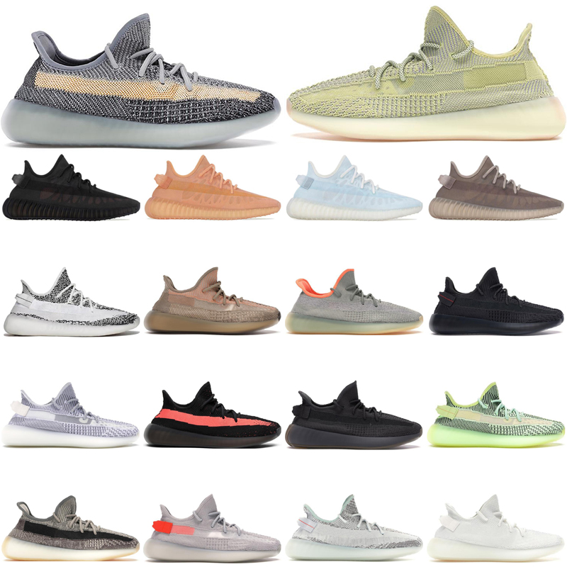 fashion yeezy running shoes men women Zebra Cream Bred Beluga Ash Pearl Clay Sand Taupe Static Cinder Zyon Tail Light Antlia Butter outdoor trainers