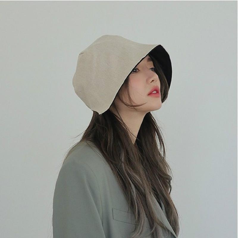 

Wide Brim Hats Opening Bucket Hat Woman Summer Spring Hip Hop Beach UV Protection Round Top Sunscreen Fisherman Cap, Color2