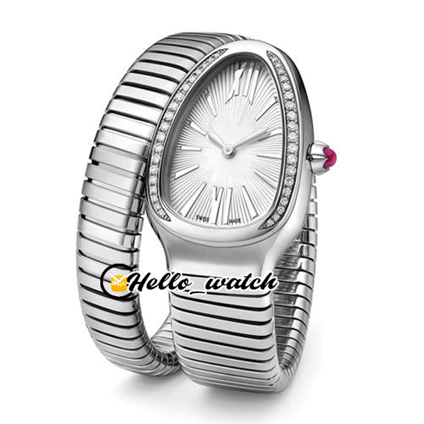 

Fashion Tubogas 101816 Ladies Watches 102493 SP35C6SDS.1T Womens Watch Swiss Quartz White Dial Diamond Bezel SS Steel Winding Bracelet Hello_Watch G18C, G18b (3)