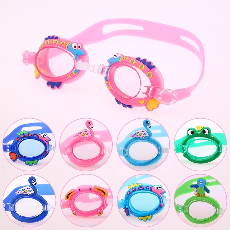 

Lovely waterproof and antifogging children's swimming glasses