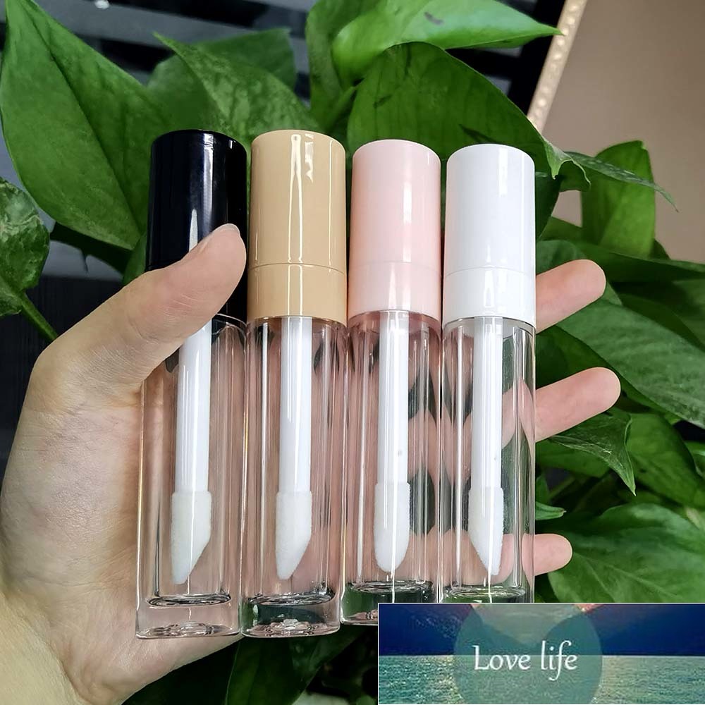 

8ml New Transparent Plastic Cylindrical Lipgloss Empty Tube Cosmetic Big Wand Lip