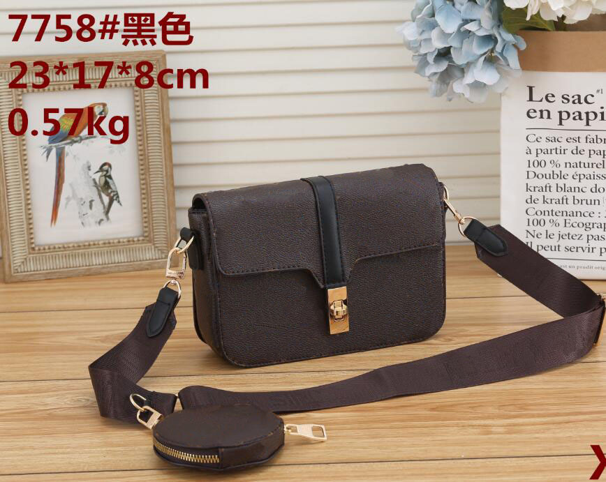

Shoulder Handbag Womens Bag Backpack Women Tote Purses Brown Leather Clutch Fashion Wallet K106