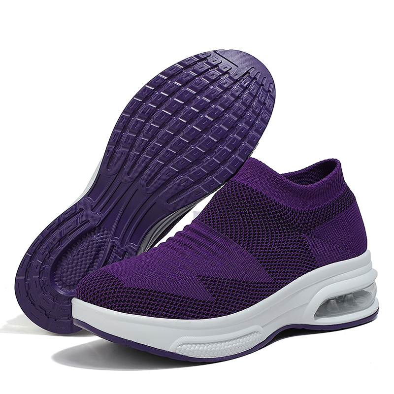 

Wholesale 2021 Top Quality For Men Women Sport Running Shoes Mesh Breathable Sock Runners Purple Pink Outdoor Sneakers Eur 36-45 WY32-A12