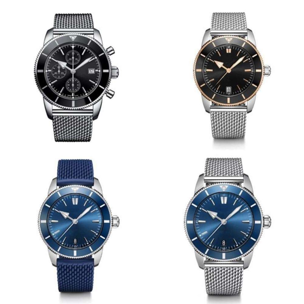 

Luxury superocean heritage watch 42 44 46mm B20 steel belt automatic mechanical quartz movement full working high quality men wris donatella