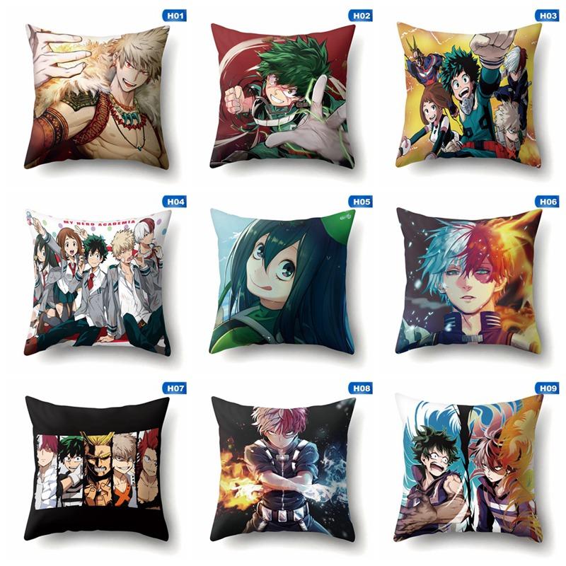 

Suef Anime Manga My Boku No Hero Academia Two Sided Pillow Cushion Case Cover Cushion/Decorative