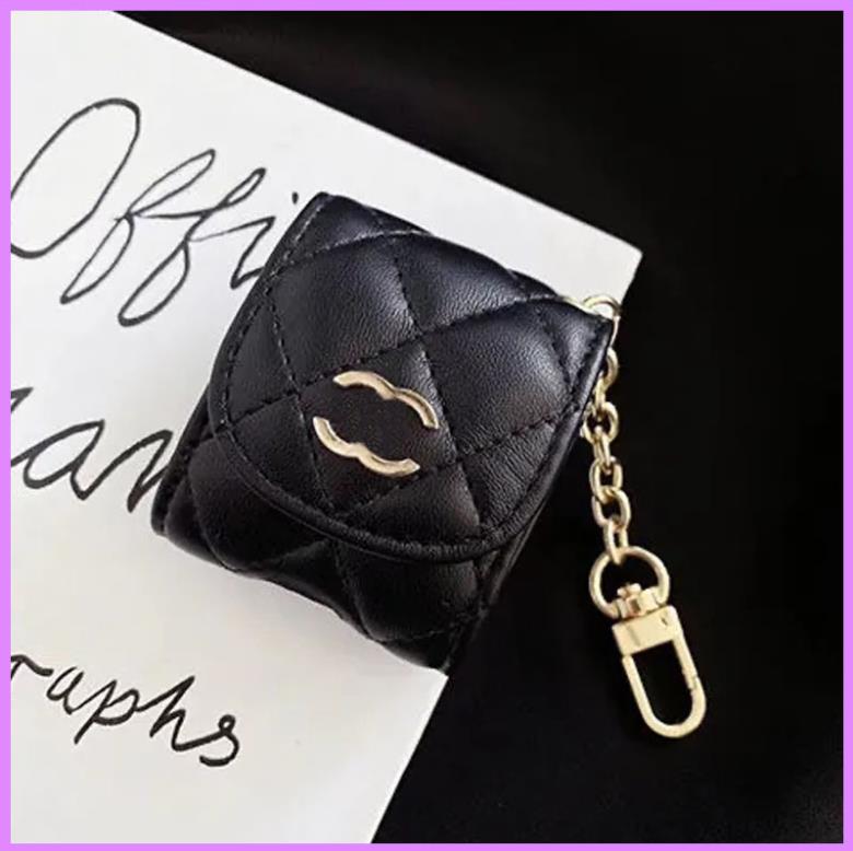 

Luxury Designer Earphone Protective Case Street Fashion Women Mens Package For Airpods 1 2 3 Pro High Quality Cases D2110211F