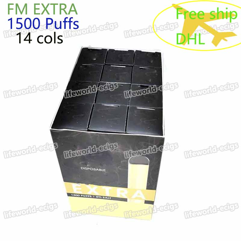 

100% Original Disposable Vape Pen 1500 Puffs Kits 850mAh Battery Pre-Filled 5ml Pods Cartridges Vapors Device E-Cigs Vaporizers vs Ryse fume pen