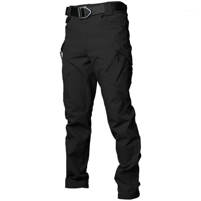 

Men Military Tactical Pants SWAT Combat Multi-pocket Outdoor Hiking Waterproof Wear-resistant Casual Cargo Men, Grey