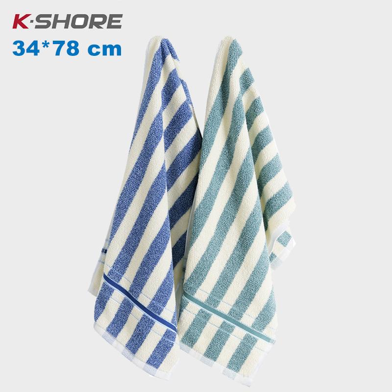 

34*78cm Small Sized Strip Cotton Towel Yoga Blankets