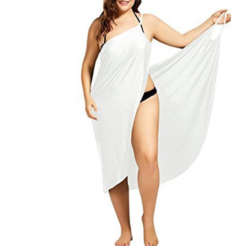 

Oufisun Summer Sexy V-neck Backless Spaghetti Strap Plus Size Dress Solid Sleeveless Womens Beach Long Lady es 210517, Gray