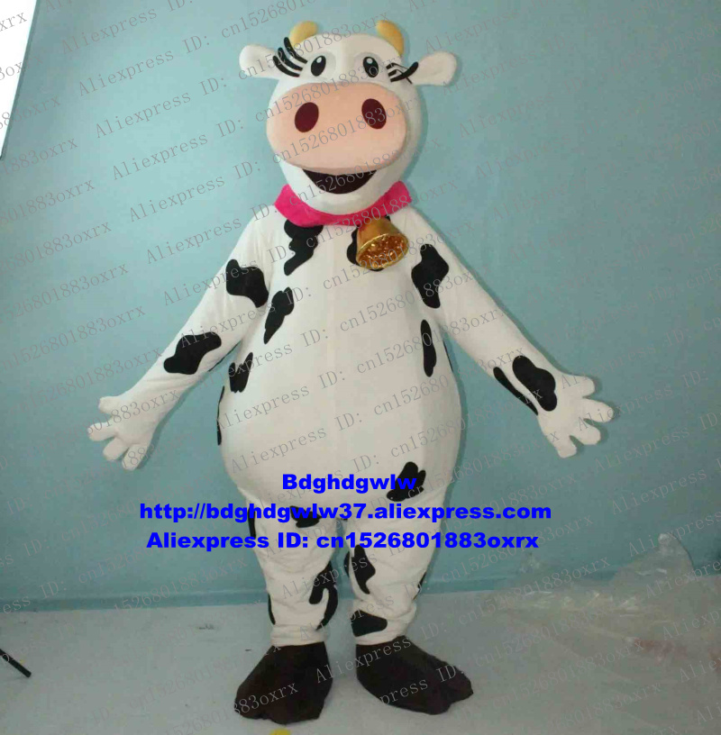 

Mascot Costumes Cow Bossy Cattle Calf Mascot Costume Adult Cartoon Character Outfit Suit Classic Giftware Planning And Promotion zx727, Default color