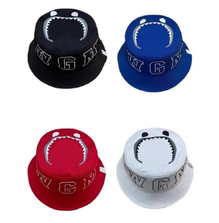 

Summer Bucket Hat Cap Fashion Stingy Brim Hats With Letters Four Season Breathable Casual Fitted Caps Beanies Multi Models Highly Quality, B-black