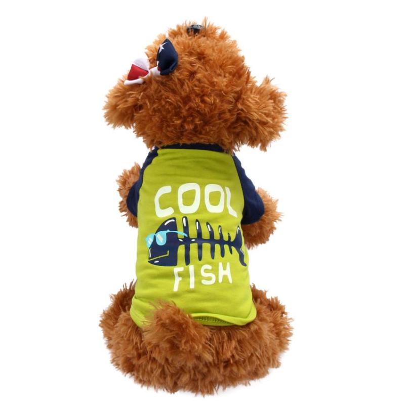 

Dog Apparel Transer Clothes Dogs Shirt Summer Cute Sporty Pet Puppy Small Cat 3.27