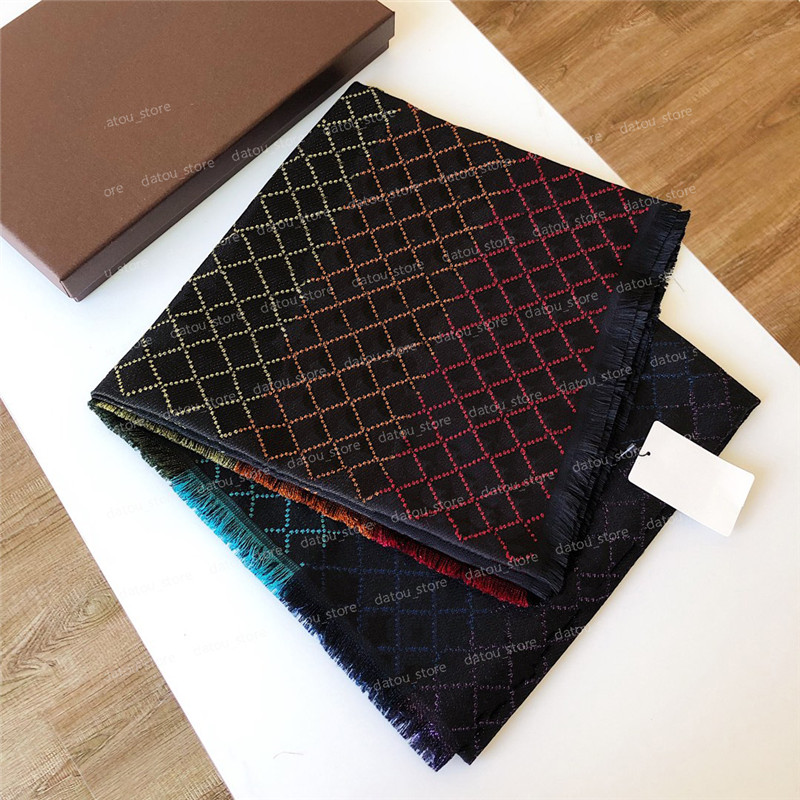 

Designer Scarf For Men Women Classic Check Shawls Silk Scarves Thick Womens Soft Luxury Shawls Headscarf Size 140*140cm Pashmina Scarf Wrap