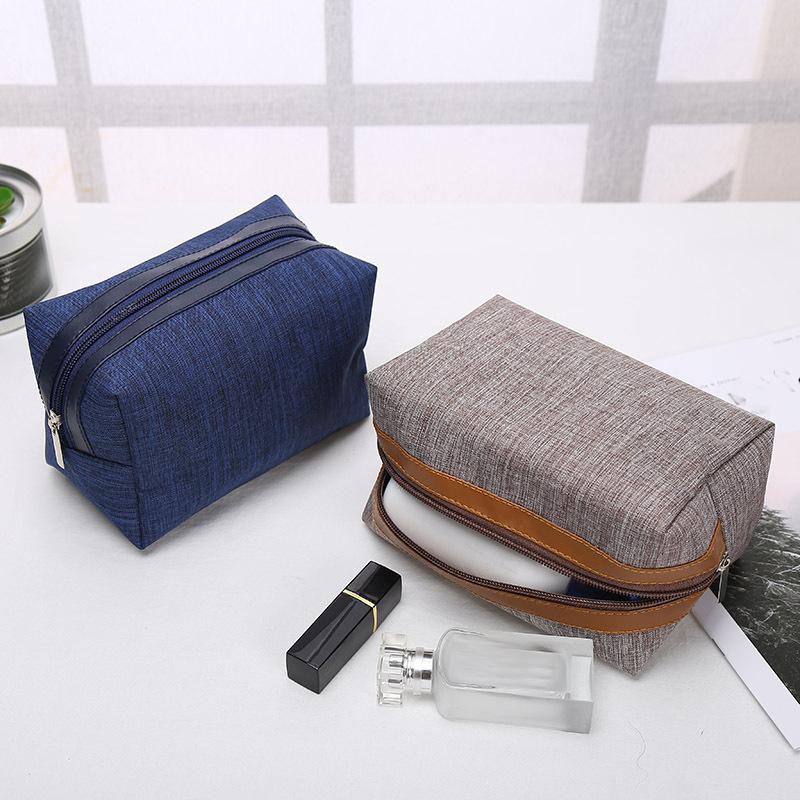 

Cosmetic Bags & Cases Women's Bag Fashion Girl Zipper Small Makeup For Women Waterproof Beauty Casual Storage Case Travel Toiletry, Random color