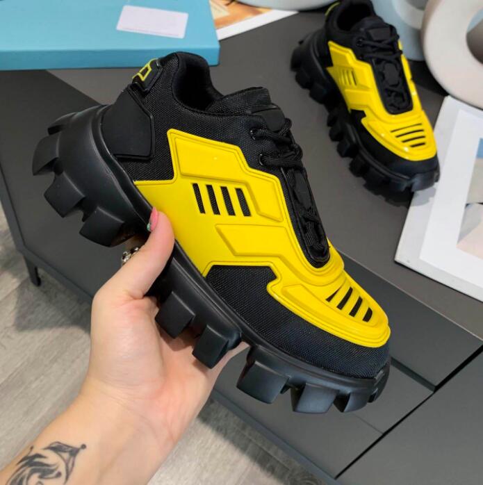 

2021 Designe Mens Cloudbust Thunder Knit Sneakers Luxury Designer Oversize Sneaker Light Rubber Sole 3D Trainers Womens Big Size 36-46, Color 11