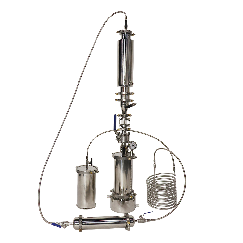 

Laboratory supplies BHO High Pressure Stainless Steel Extraction Equipment Closed Loop Extractor Plant Essential Oil