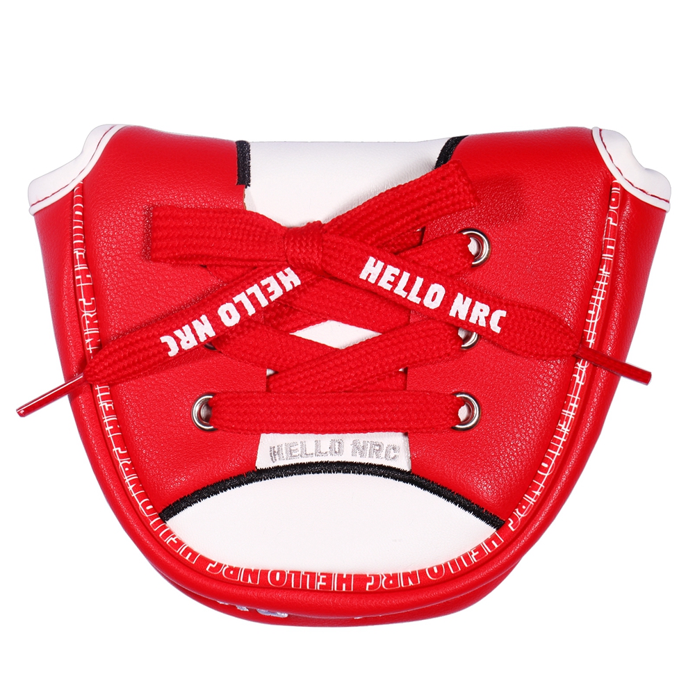 

Shoe Style Design PU Leather Golf Club Headcover Mid Mallet Putter Covers