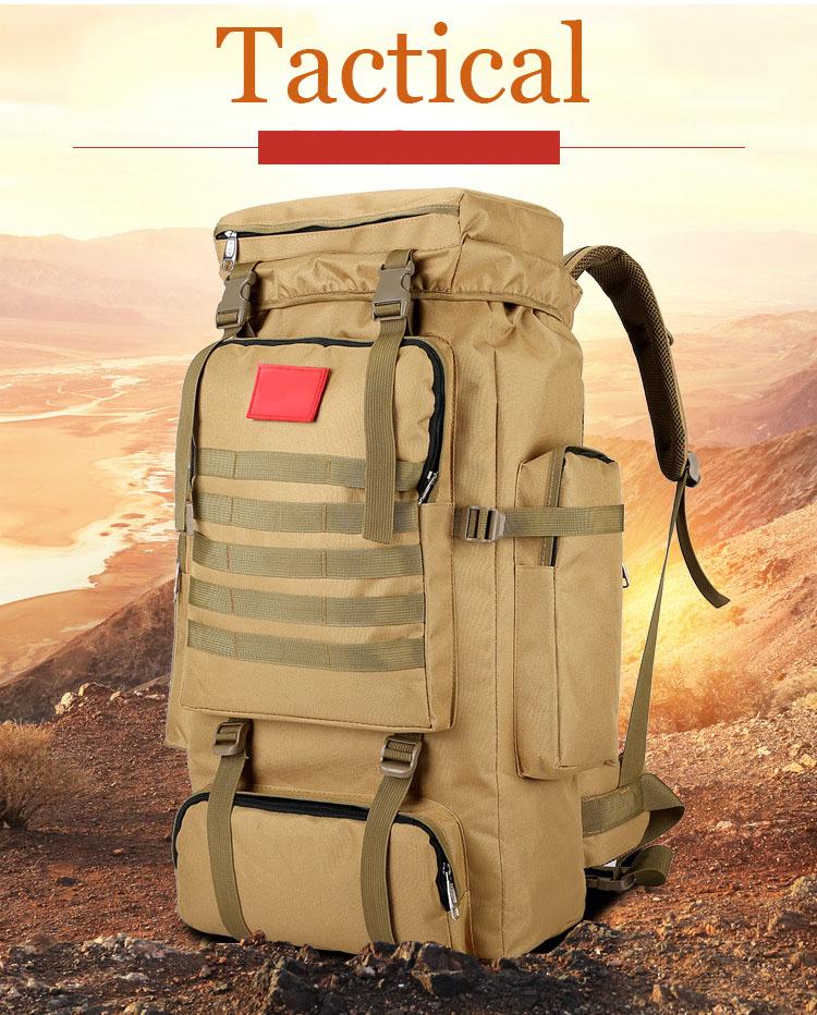 

Outdoor Camping Tactical Backpack Trekking Men's Rucksacks Waterproof Sports Hiking Hunting Bags Equipment