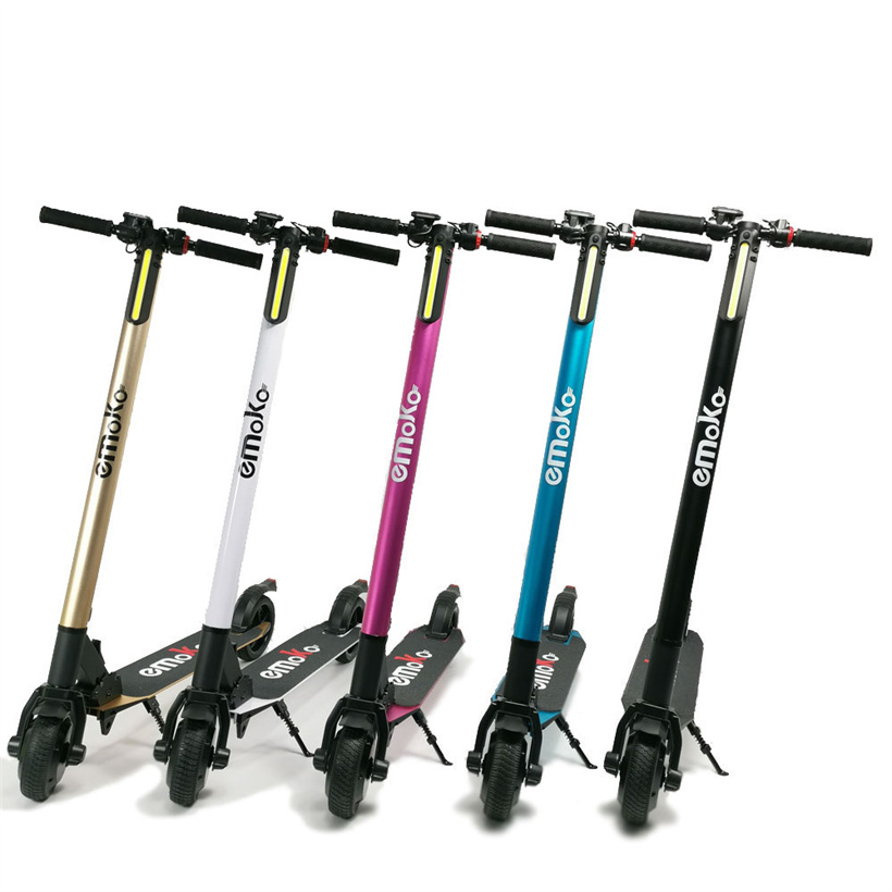 

[UK in Stock ] T1-T2 6.5 inch Foldable Smart Scooter Skateboard 12km 24v 6.6ah 6.5 inch Electric Scooters for Kids spinnertoys