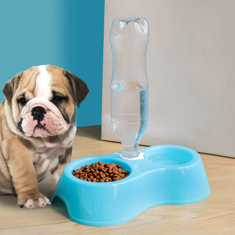 

Dog Food Bowl Drinking Water Automatic Device Non-Slip Double Bowl Cat Basin Pet Bowl(The logistics price Pls Contact us)