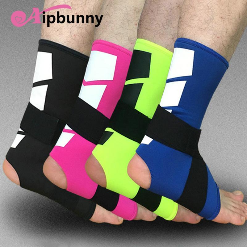 

Ankle Support Professional Pressure Bandage Sports Safety Brace Pad Football Basketball Bike Leg Foot Protection, Blue