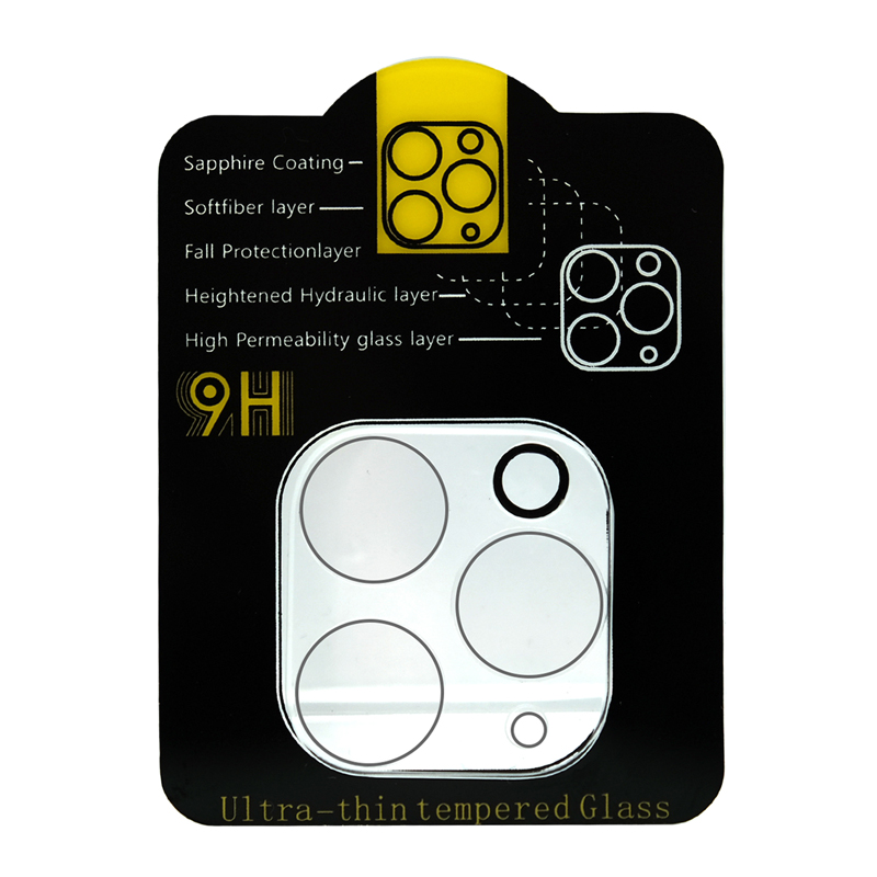 

3D HD Clear Scratch-Resistant Rear Camera Lens Protector Tempered Glass With Flash Circle For iPhone 13 12 Mini 11 Pro Max