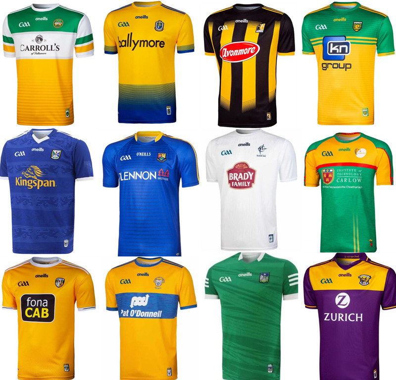

Dublin GAA Home Rugby Jersey New York CAILLIMH TIPPERARY ÁTH CLIATH shirt DAVID TREACY TOM Antrim CONNOLLY Kilkenny Rugby ROSCOMMMON