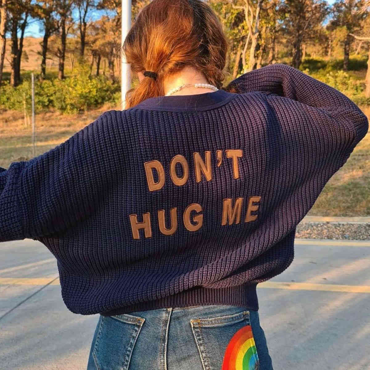 

women's sweaters vintage letter embroidered women's cardigans sweet nice long sleeve v neck cardigan jacket harajuku casual sweate, White;black