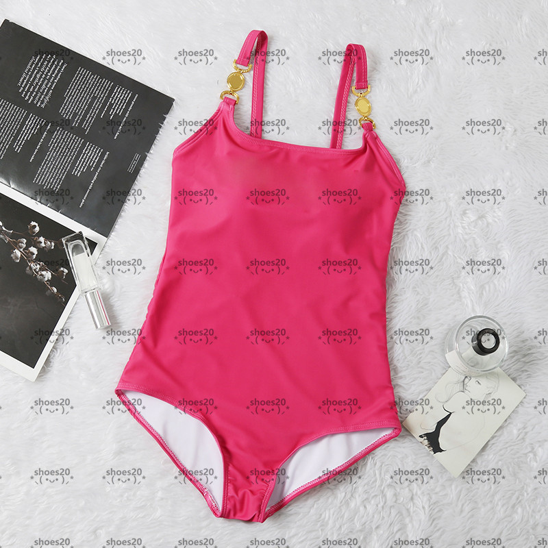 

Button Simple Swimwear Hipster Padded Push Up Women's One-piece Swimsuits Outdoor Beach Swimming Bandage Travel Vacation Wear