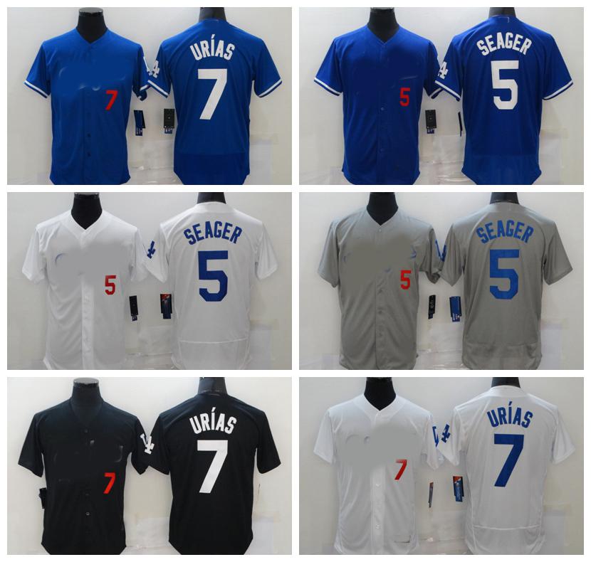 

Men Women Youth Los Angeles Dodger Baseball Jerseys 10 Justin Turner jersey 7 Julio Urias 5 Corey Seager size -XXXXL, Blue;black