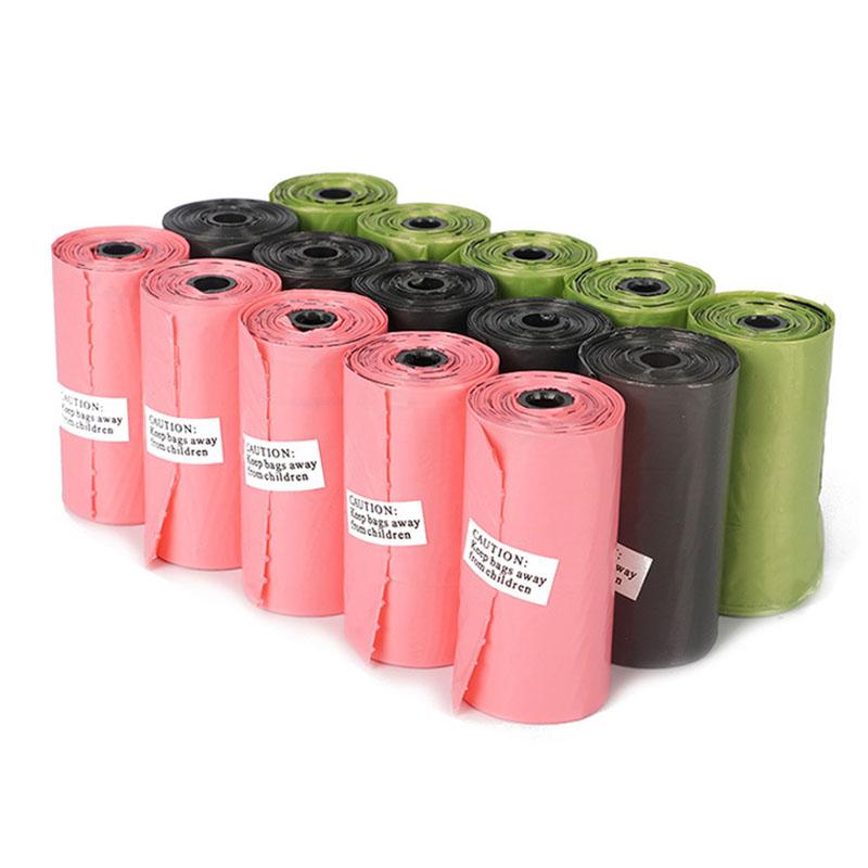

30Rolls Toilet For Dog Garbage Bag Cleaning Sac Biodegradable Rolls Poop Bags Picking Small Pet Products Dogs Travel & Outdoors