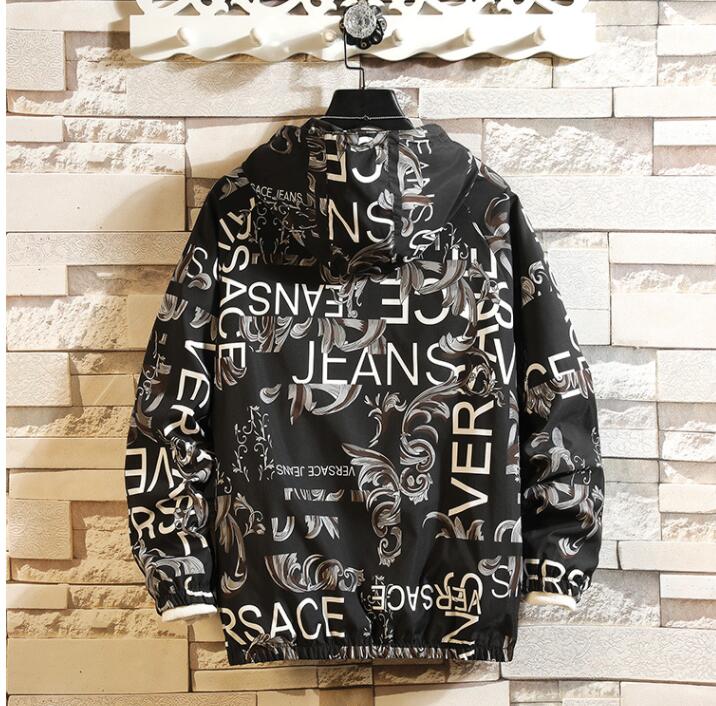 

mens jacket women girl Coat Production Hooded Jackets With Letters versaec Windbreaker Zipper Hoodies For Men Sportwear Tops Clothing, 03