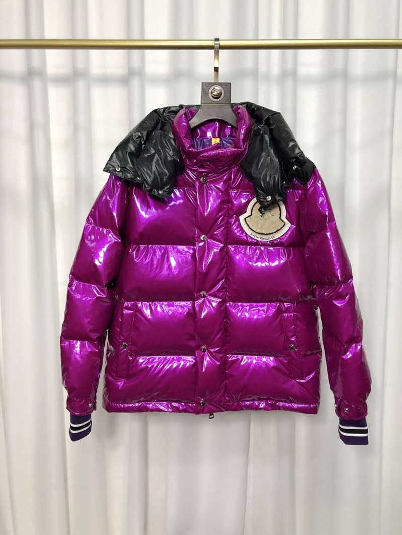Luxury France Mens down jacket Letter Monclair Knitted women Parkas Panel Casual coats Bomber jackets Designers Men S Clothing00089