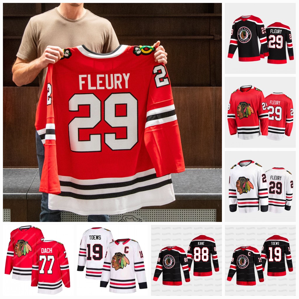 

Youth 29 Marc-Andre Fleury Chicago Blackhawks 2021 Seth Jones Jersey Patrick Kane Tyler Johnson Kirby Dach Jonathan Toews Duncan Keith DeBrincat Dennis Gilbert, 2020 away jersey youth s-xl